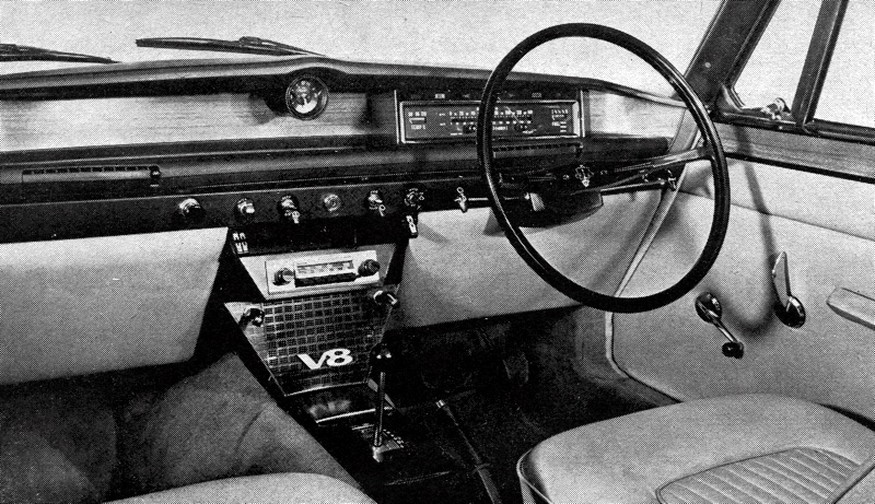 Rover 3500 V8 Interior